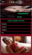 How gurgaonescort.com looks like on a mobile device such as an iPhone.
