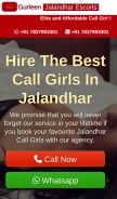 How gurleen.co.in looks like on a mobile device such as an iPhone.