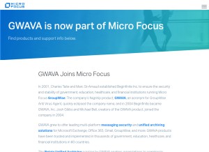 How gwava.com looks like on a tablet such as an iPad.