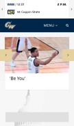 How gwsports.com looks like on a mobile device such as an iPhone.