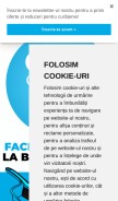 How gyocleaning.ro looks like on a mobile device such as an iPhone.