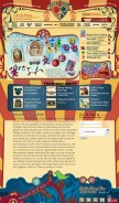 How gypsyrose.com looks like on a mobile device such as an iPhone.