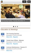 How haaonline.org looks like on a mobile device such as an iPhone.