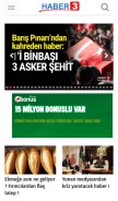 How haber3.com looks like on a mobile device such as an iPhone.