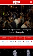 How haberler80.com looks like on a mobile device such as an iPhone.