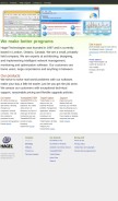 How hageltech.com looks like on a mobile device such as an iPhone.
