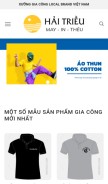 How haitrieu.com looks like on a mobile device such as an iPhone.