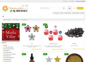 How hammaddeler.com looks like on a tablet such as an iPad.