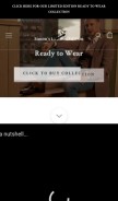 How handdyedshoeco.com looks like on a mobile device such as an iPhone.