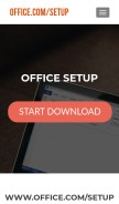 How haroffice.com looks like on a mobile device such as an iPhone.