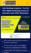 How hashtagacademy.in looks like on a mobile device such as an iPhone.