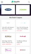How hasoffer.com looks like on a mobile device such as an iPhone.