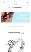 How hathorsjewels.com looks like on a mobile device such as an iPhone.