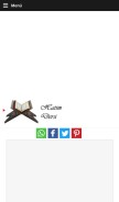 How hatimdersi.com looks like on a mobile device such as an iPhone.