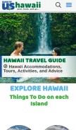 How hawaii-guide.com looks like on a mobile device such as an iPhone.