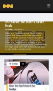 How hawkeyenation.com looks like on a mobile device such as an iPhone.