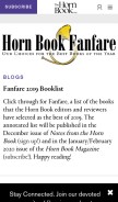 How hbook.com looks like on a mobile device such as an iPhone.