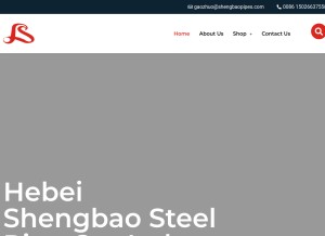 How hbsbzgltd.com looks like on a tablet such as an iPad.