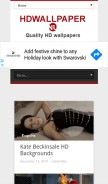 How hdwallpaper.nu looks like on a mobile device such as an iPhone.
