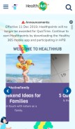 How healthhub.sg looks like on a mobile device such as an iPhone.