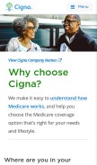 How healthspring.com looks like on a mobile device such as an iPhone.