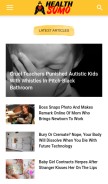 How healthsumo.com looks like on a mobile device such as an iPhone.