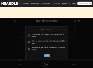 How heardlewordle.io looks like on a tablet such as an iPad.
