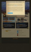 How heartharena.com looks like on a mobile device such as an iPhone.