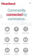 How heartlandpaymentsystems.com looks like on a mobile device such as an iPhone.