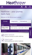 How heathrow.com looks like on a mobile device such as an iPhone.