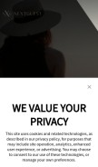 How hebsdigital.com looks like on a mobile device such as an iPhone.
