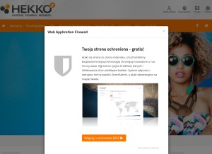How hekko.pl looks like on a tablet such as an iPad.