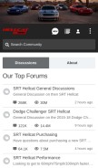 How hellcat.org looks like on a mobile device such as an iPhone.