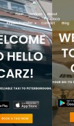 How hellocarz.co.uk looks like on a mobile device such as an iPhone.