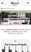 How hellodirect.com looks like on a mobile device such as an iPhone.