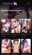 How hentai-fr.xyz looks like on a mobile device such as an iPhone.