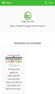How herbalist.com looks like on a mobile device such as an iPhone.
