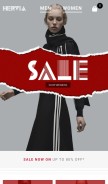 How hervia.com looks like on a mobile device such as an iPhone.