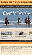How hiddentrails.com looks like on a mobile device such as an iPhone.