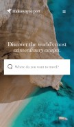 How hideawayreport.com looks like on a mobile device such as an iPhone.