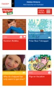 How highlightskids.com looks like on a mobile device such as an iPhone.