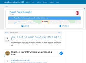 How highprseo.info looks like on a tablet such as an iPad.