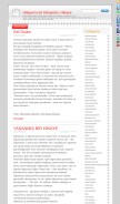 How hikayen.net looks like on a mobile device such as an iPhone.