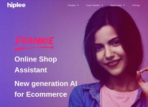 How hiplee.ai looks like on a tablet such as an iPad.