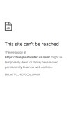 How hireghostwriter.us.com looks like on a mobile device such as an iPhone.