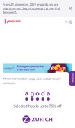 How hkexpress.com looks like on a mobile device such as an iPhone.