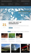 How hmns.org looks like on a mobile device such as an iPhone.