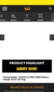 How hobbyking.com looks like on a mobile device such as an iPhone.