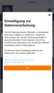 How hofer.at looks like on a mobile device such as an iPhone.
