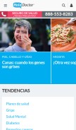 How holadoctor.com looks like on a mobile device such as an iPhone.